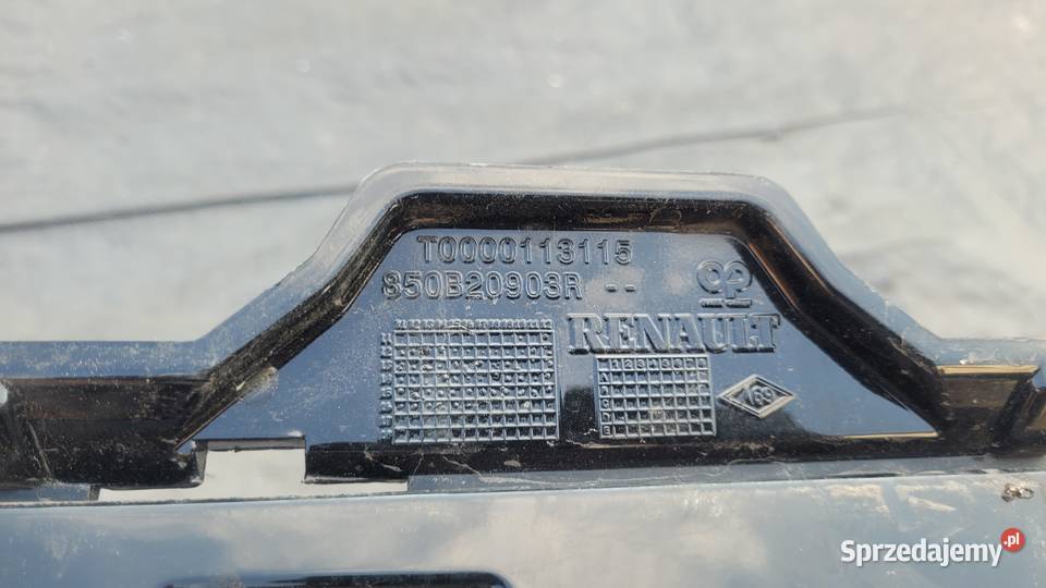 RENAULT CLIO IV HB DOKLADKA ZDERZAK TYŁ SPOILER sprzedam
