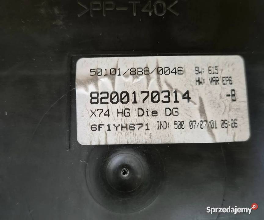 LICZNIK ZEGARY RENAULT LAGUNA II 2 19 DCI Działoszyce