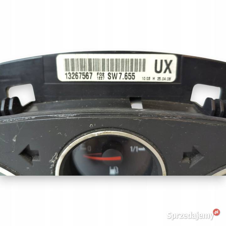 LICZNIK ZEGARY 13267567 UX Opel Astra H Zafira B Liczniki i zegary Chełm