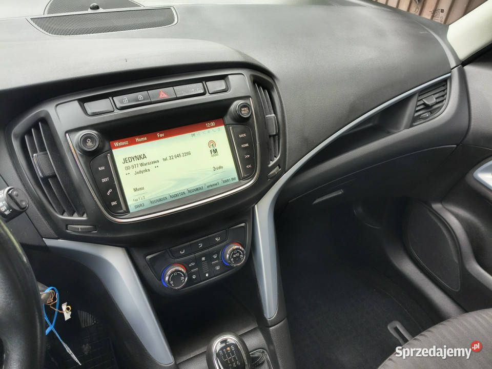 Opel Zafira 14 Turbo 140 Business Edition tempomat Mysłowice