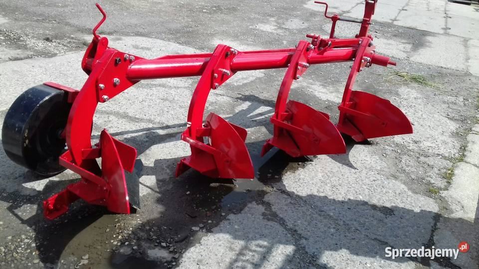 Pług 4 skibowy WIRAX rurowy zrywalny nieuszkodzony Pługi Opoczno
