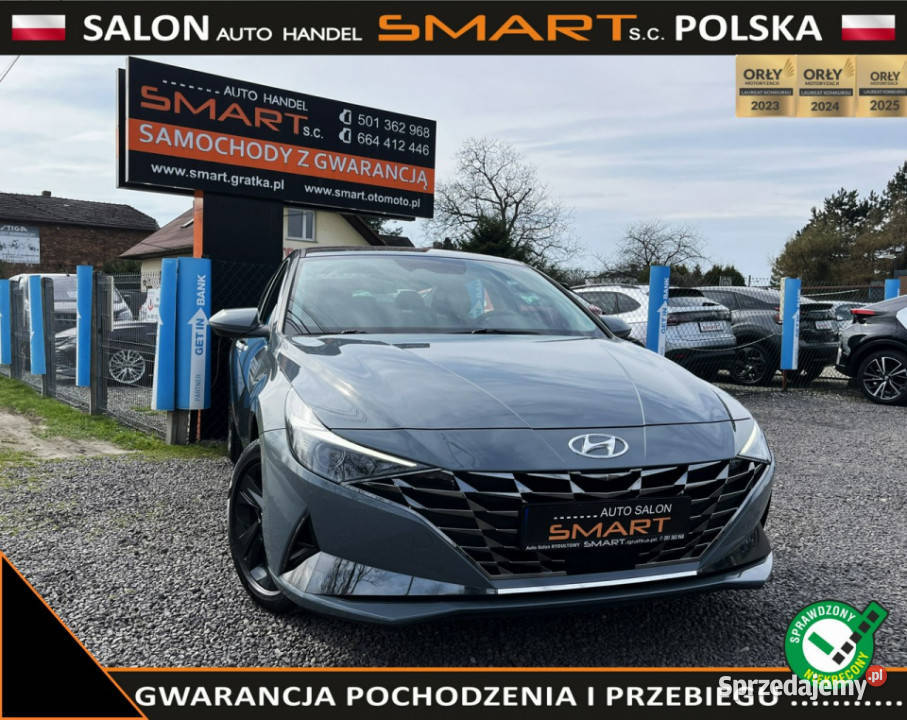 Hyundai Elantra Automat Kamera Serwis Salon FV23 tempomat Rydułtowy