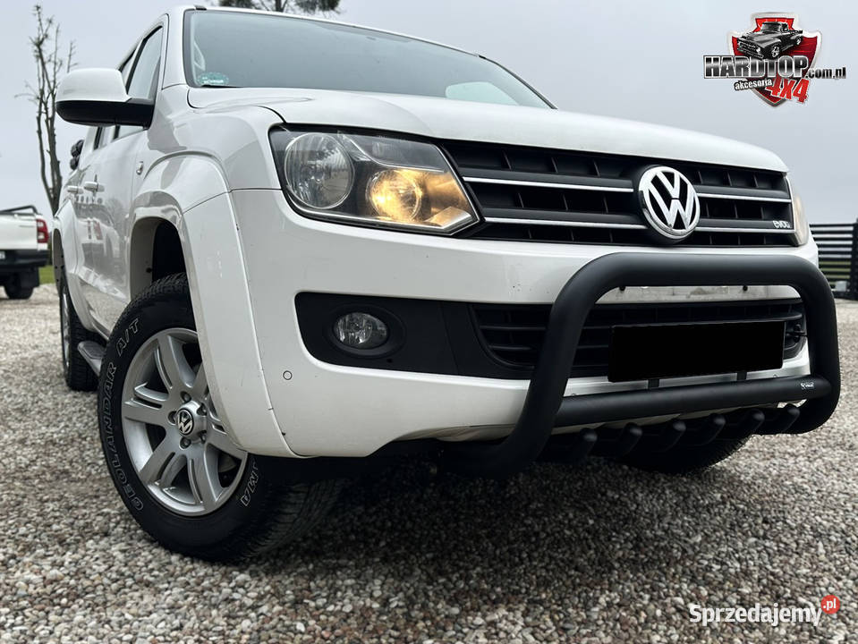 Orurowanie przednie z grillem CZARNE Volkswagen Pasłęk