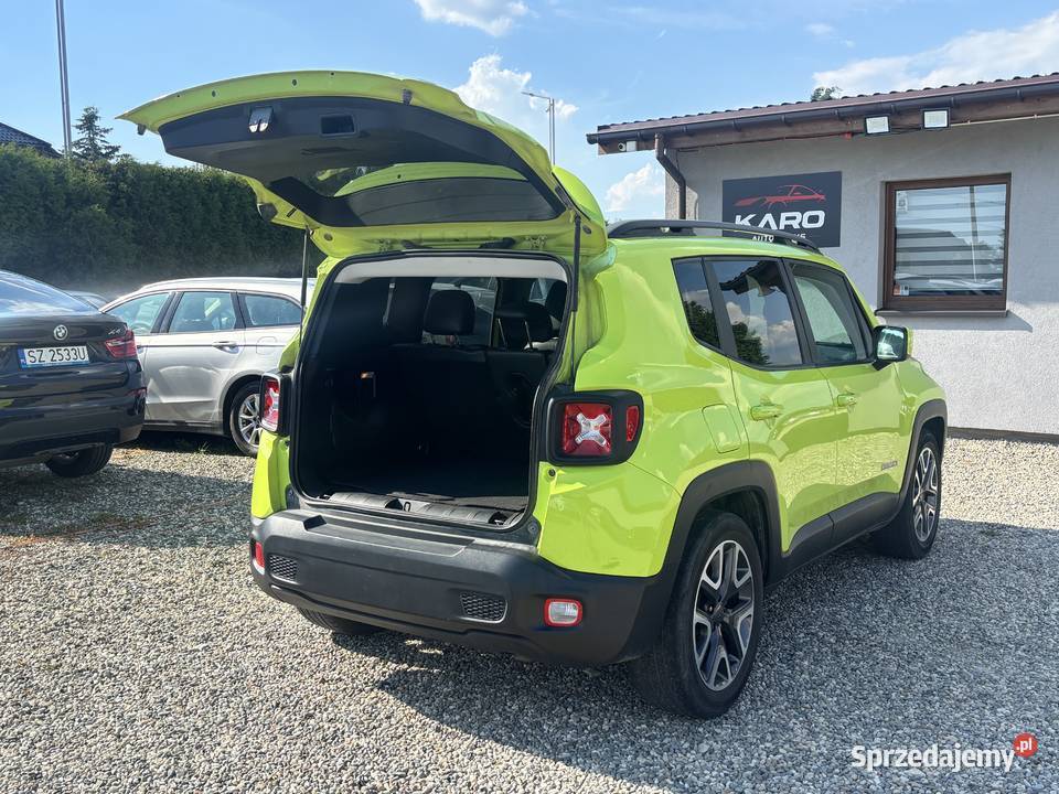 Jeep Renegade 2018r GWARANCJA elektrycznie ustawiane fotele Paniówki