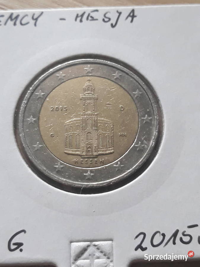 2 Euro HesjaNiemcy2015 r men G Konin