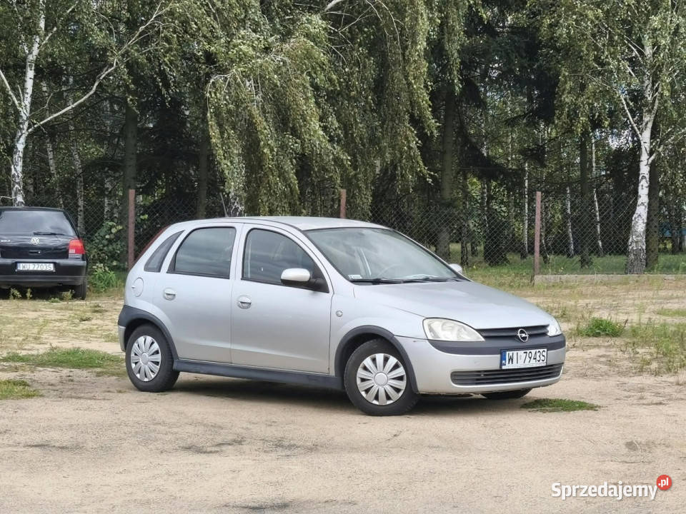 Opel Corsa 2003r 12 Benzyna 5 Drzwi Klimatyzacja lakier metallic Warszawa