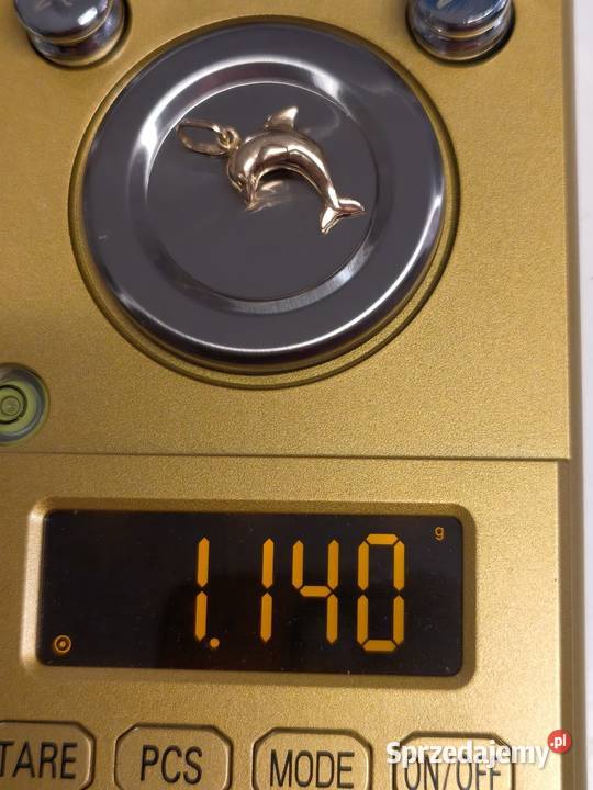 Sprzedam nową zawieszkę Delfina 585 złoto Stargard
