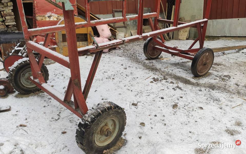 Platforma sadownicza magazynowa wóz wózek 2 Nowy Sącz