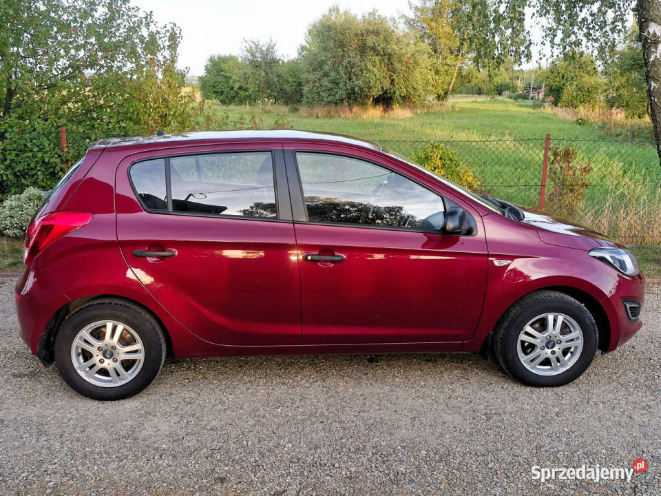 Hyundai i20 12 94150 piękny bordowy z Niemiec Rymanów