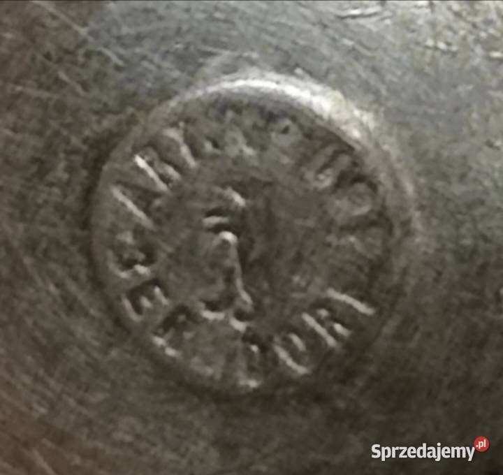 Art Krupp Berndorf masywny kielich srebrzony Katowice