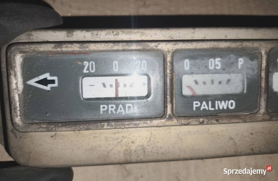 Nowy zestaw wskaźników Warszawa M20 223 Pobieda Wolbrom