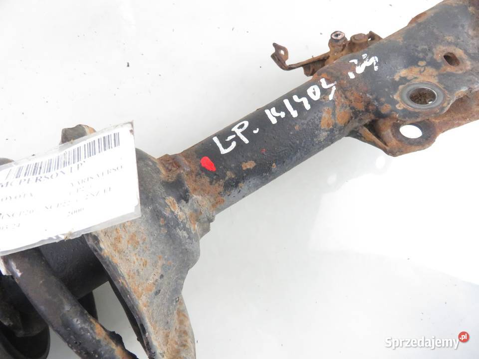 MCPERSON LEWY PRZEDNI TOYOTA YARIS VERSO 13 B Amortyzatory