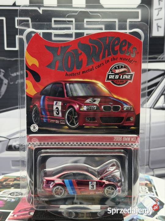 Hot Wheels RLC 2006 BMW M3 Red BOX 23 dolnośląskie sprzedam