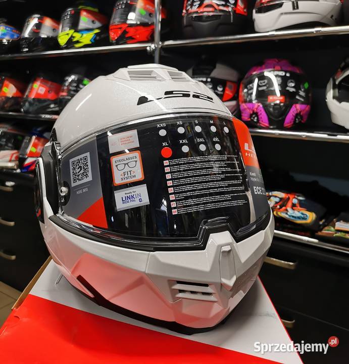 KASK LS2 FF906 ADVANT SOLID WHITE sklep Lubartów Kaski