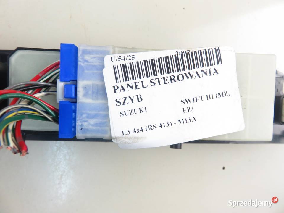 PANEL SZYB SUZUKI SWIFT MK6 62J502716T małopolskie