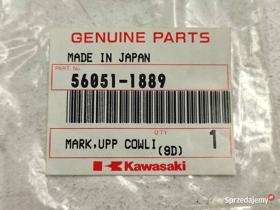 NAKLEJKA ZX7R CZACHA LEWA STR KAWASAKI ZX750P4 lubelskie sprzedam