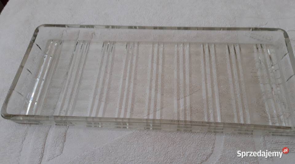 tacka kryształowa prostokątna Warszawa sprzedam