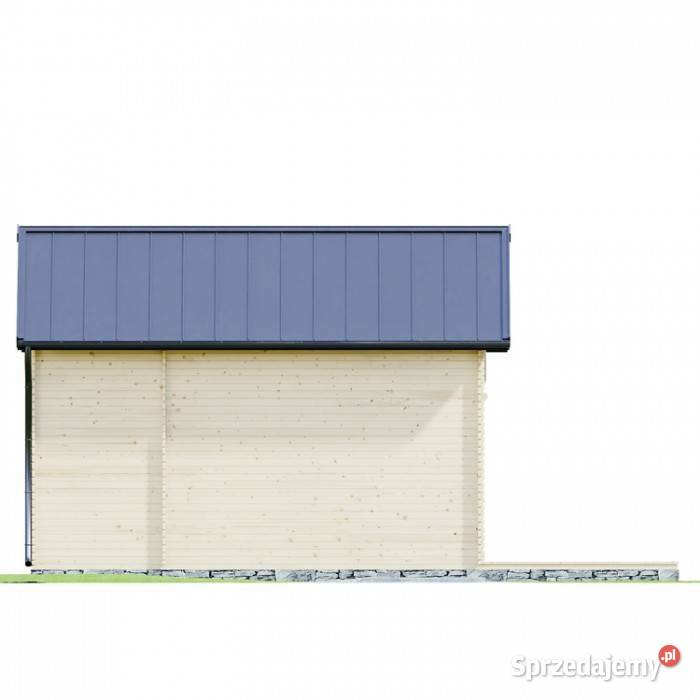 Drewniany domek całoroczny Jan III 65 27 m2 Mrągowo