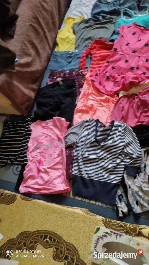 paka ubrań dziewczynki dziewczęca 156 164 38 wielkopolskie Poznań sprzedam