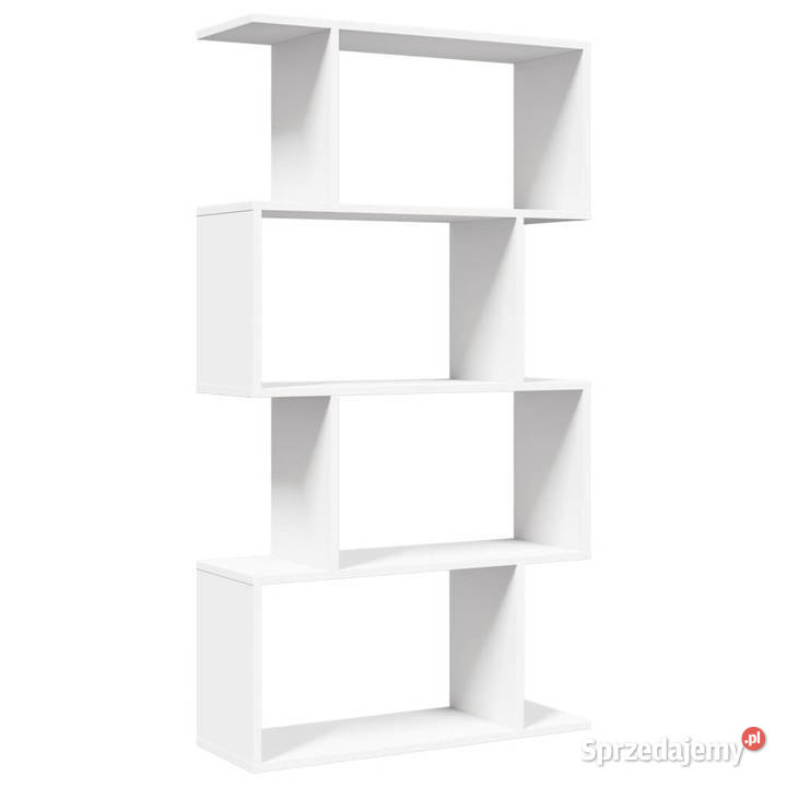 Regał przegroda 4 poziomy biały 70x24x129 Regały Warszawa sprzedam