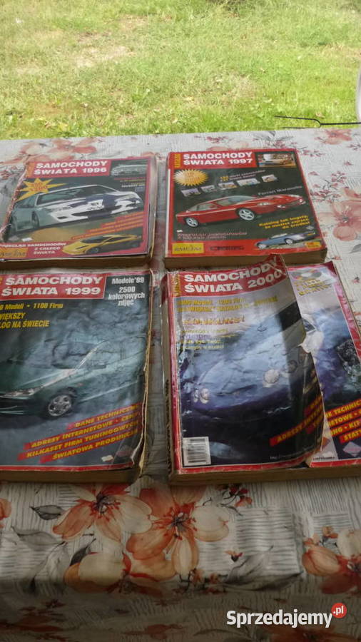 Katalogi sasmochodowe świata 96 97 99 2000r Czasopisma Majdan Królewski