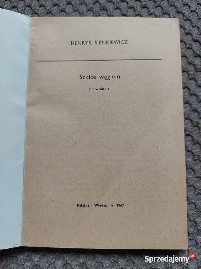 Szkice węglem Janko Muzykant Henryk Sienkiewicz Kraków