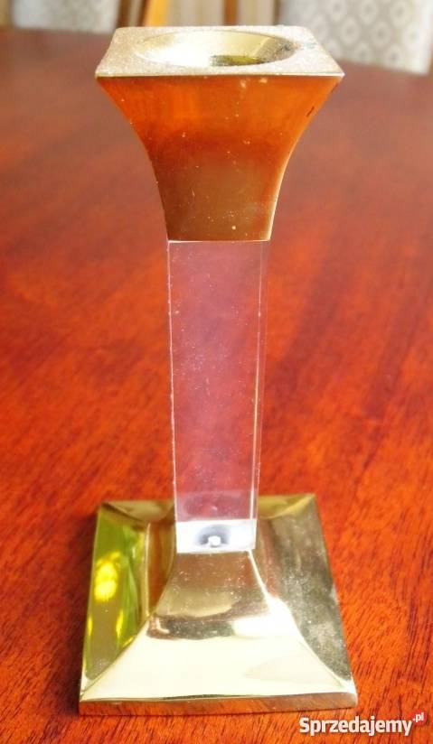 ŚWIECZNIKI SZKLANE komplet 2 sztuki Katowice