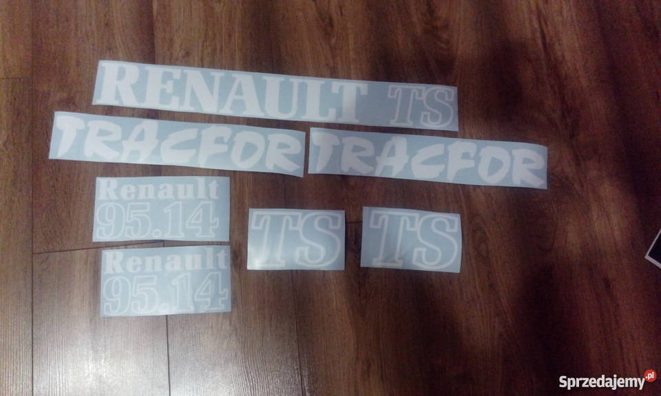 Renaualt 12054 TX 12014 zestaw naklejek Wola Wiewiecka