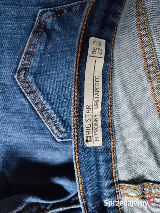 skinny blue Big Star Częstochowa