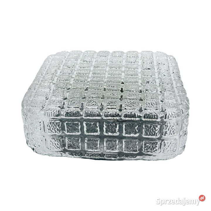 Plafon Cube Glass Staff Leuchten Niemcy lata 70 Warszawa
