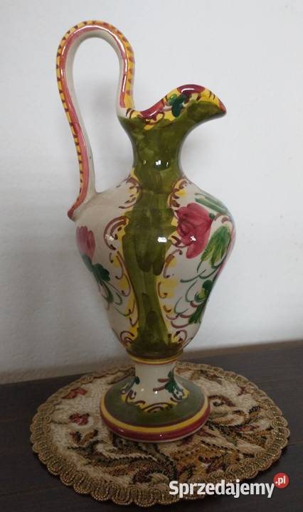 Amforka ceramiczna włoska ręcznie wykonana wielkopolskie Krotoszyn