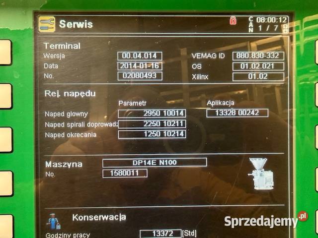 Nadziewarka próżniowa VEMAG DP14E