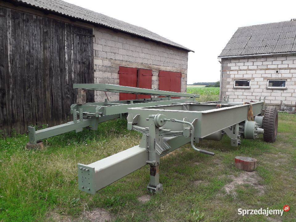 dyszel resorowany przyczepy tandem mazowieckie Białoskóry