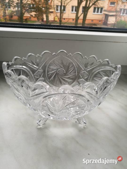 Kryształowe miseczki prl Choszczno sprzedam