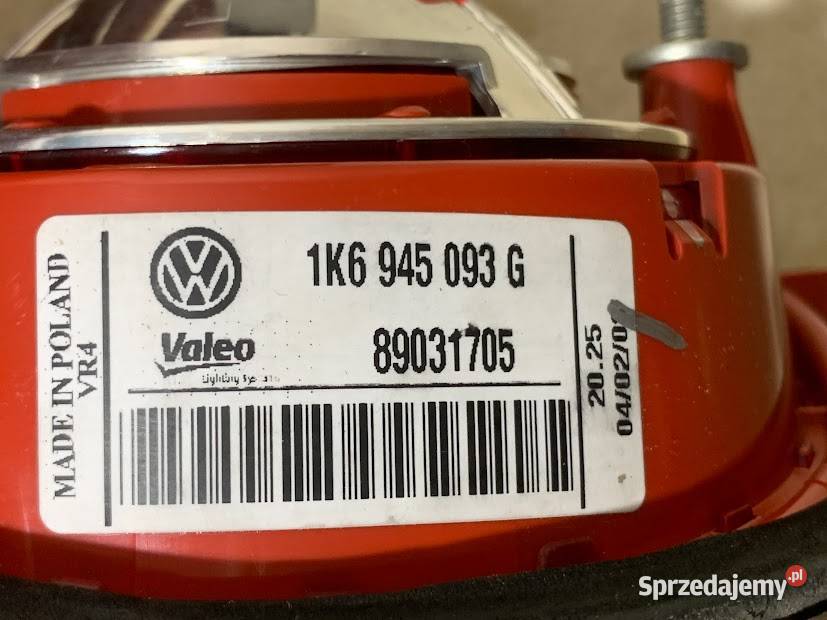 Lampa lewy tył VW Golf V 1k6945093G Lampy tylne Barwałd Dolny