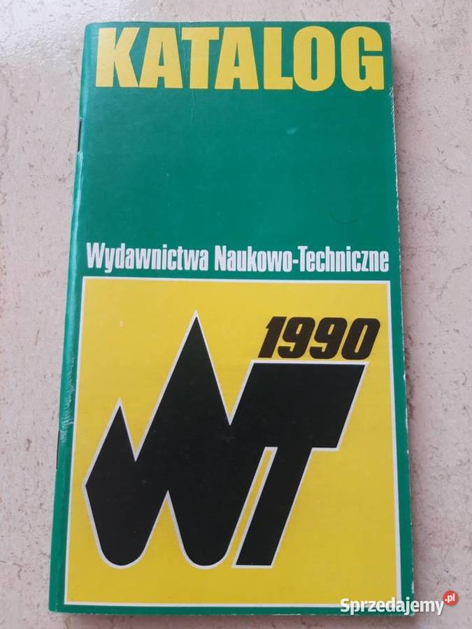 Katalog wydawnictwa naukowo techniczne 1990 śląskie
