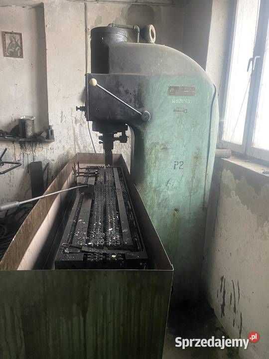 Prasa do hartowania L 2000 mm Głowno sprzedam
