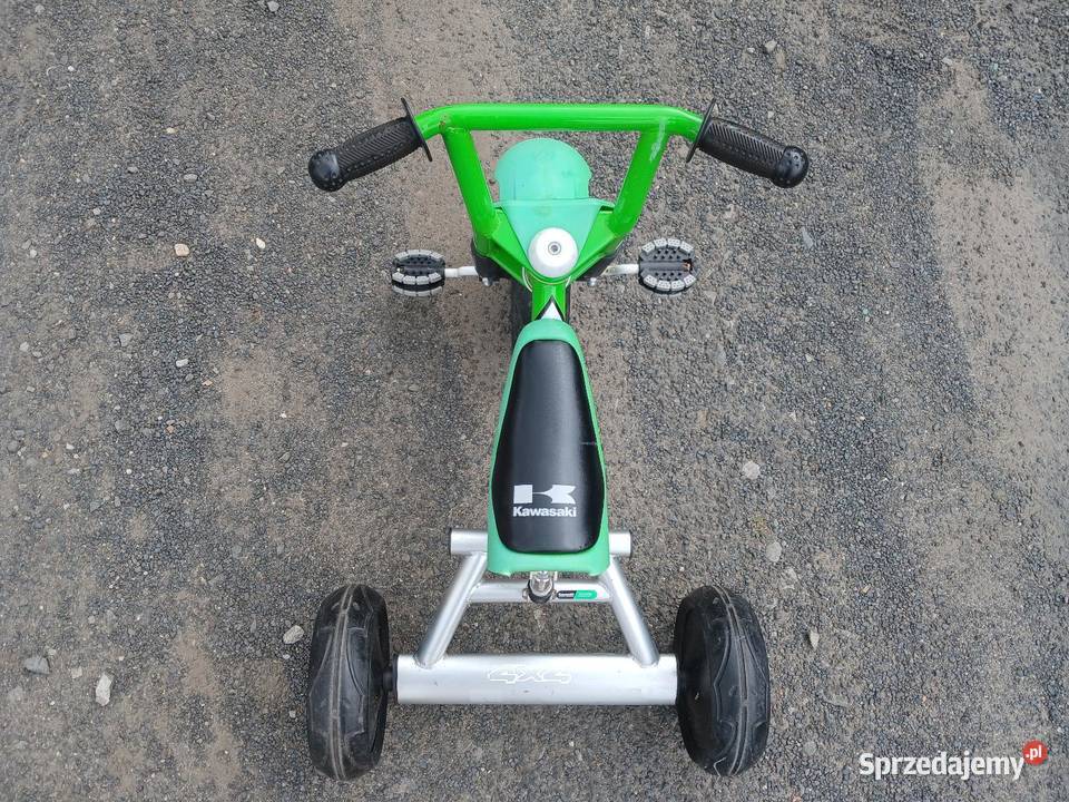Trójkołowy rowerek dziecięcy Kawasaki Mx Racer Lubin sprzedam