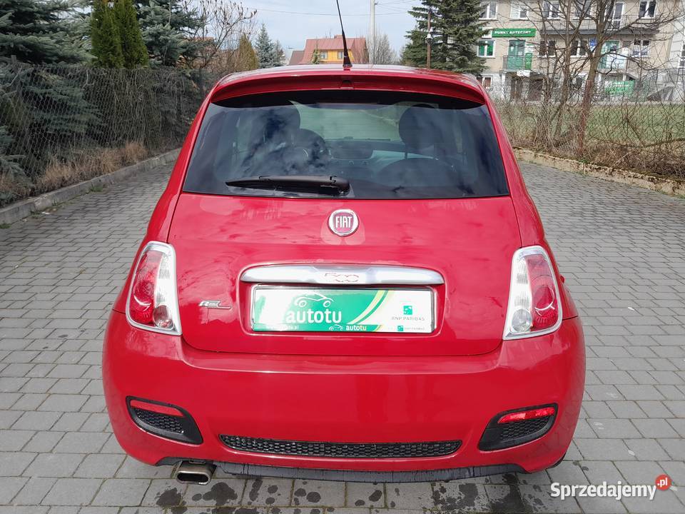 FIAT 500S wersja SPORT 1242 BENZYNA PRZEBIEG 132 małopolskie Nowy Targ