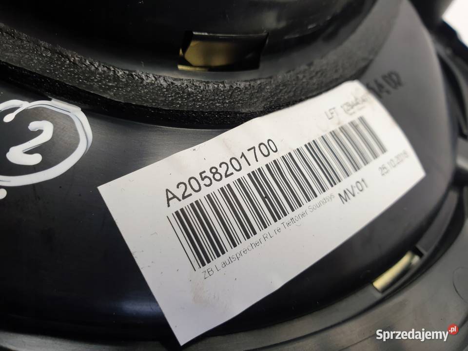 Mercedes A205 W205 PRAWY GŁOŚNIK DRZWI