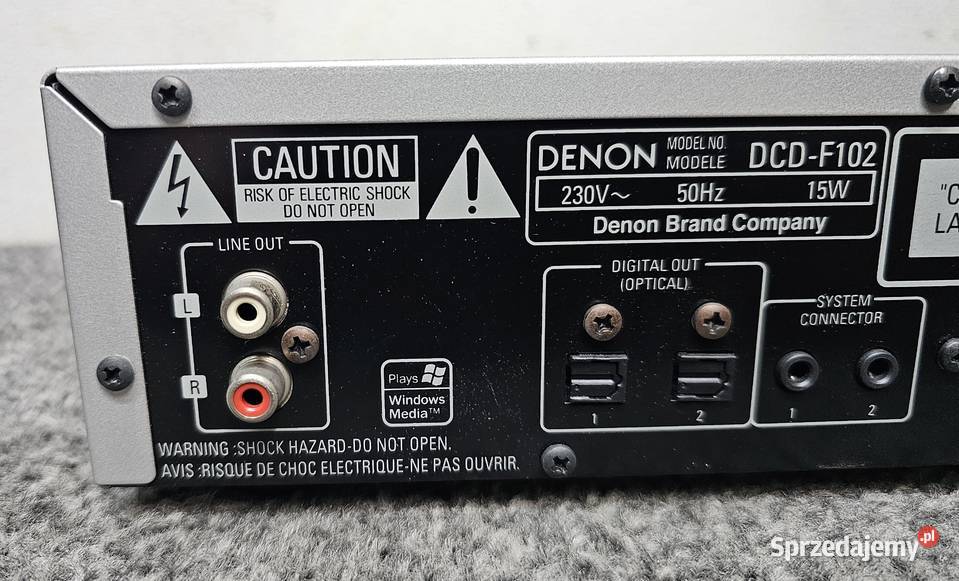 Odtwarzacz CD Denon DCDF102 Odtwarzacze CD i MD Kraków sprzedam