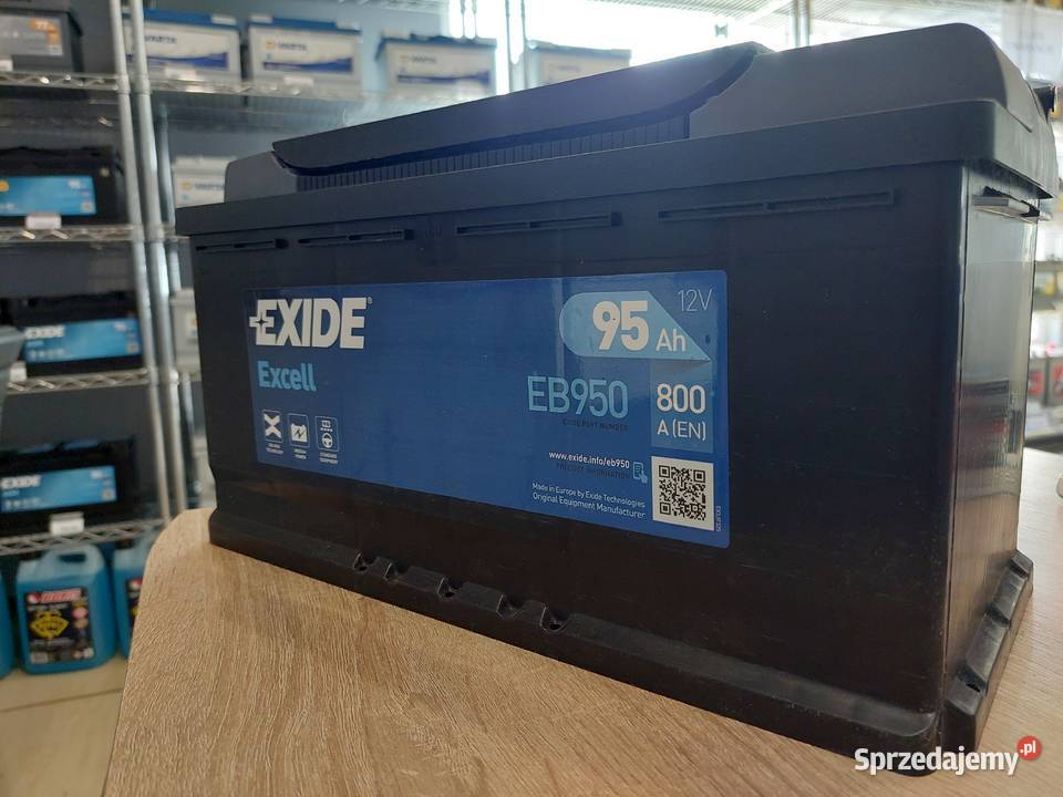 Akumulator Exide Excell 95Ah 800A EN PRAWY PLUS Grudziądz sprzedam