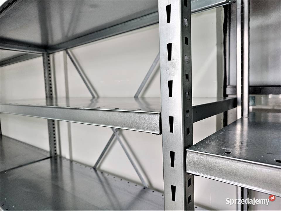 Regał Magazynowy Metalowy Ocynkowany Garażowy Dzierżoniów