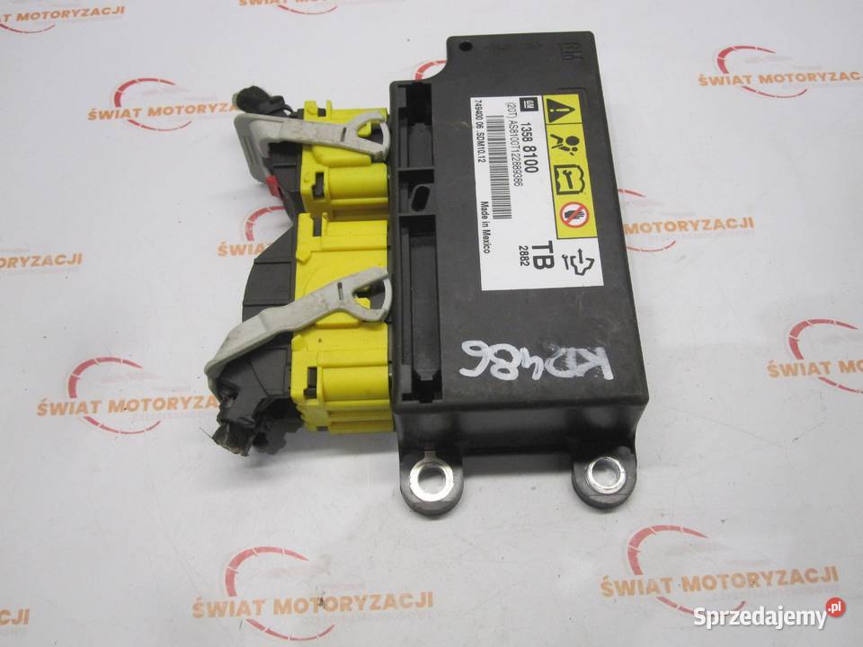 INSIGNIA A 16r moduł AIRBAG 13588100 świętokrzyskie