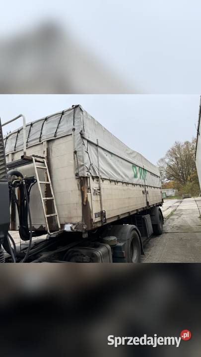 Naczepa 1oś przyczepa wywrotka z wydmuchem do Warszawa sprzedam