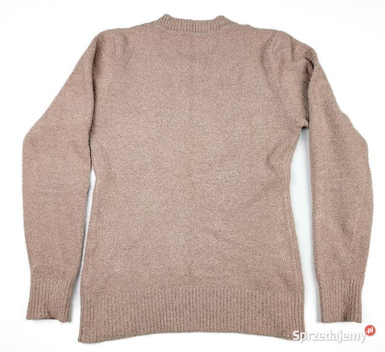 Sweter w kolorze pudru brązowy/beżowy Warszawa sprzedam