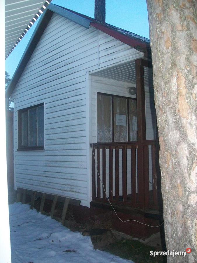 domek letniskowy jeziorem Wielkie Partęczyny