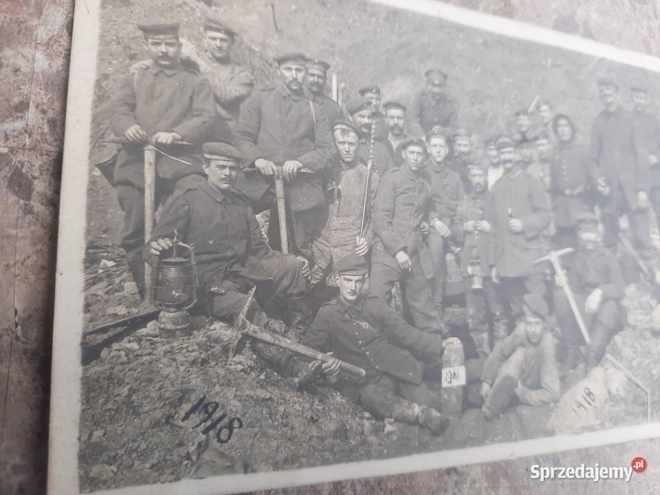 Stara pocztówka fotografia żołnierze więźniowie Tczew