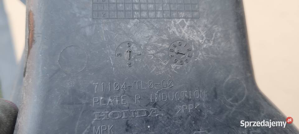 Honda Accord KIEROWNICA POWIETRZA Kanał Ruda Śląska