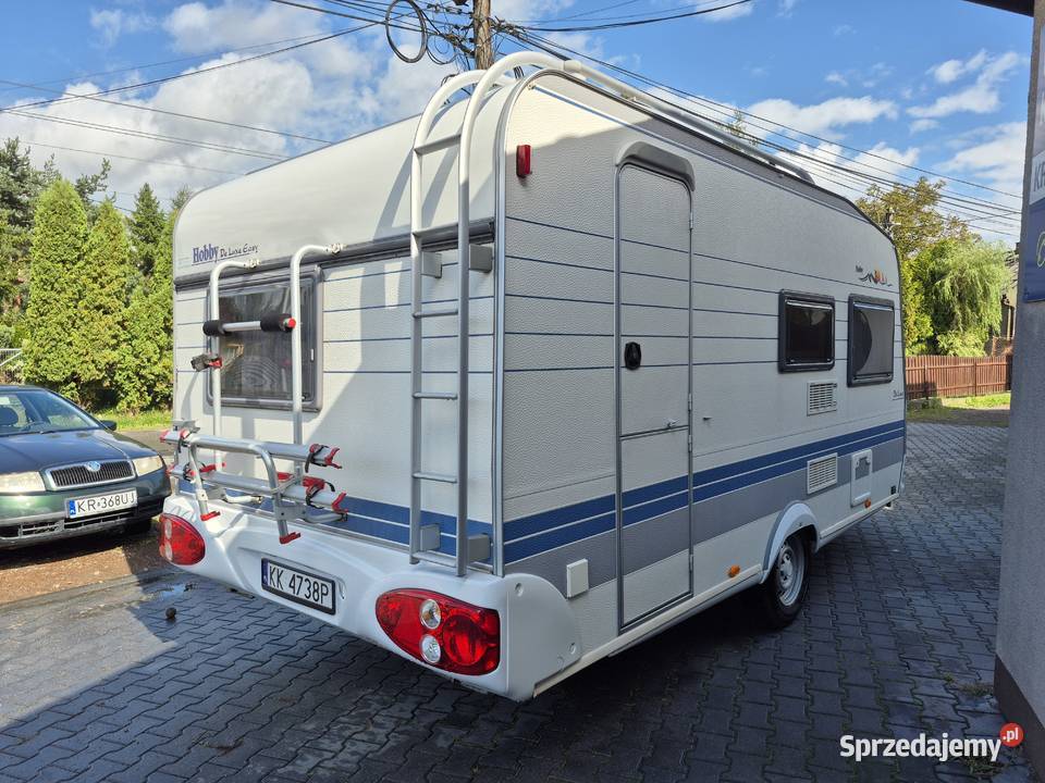 Przyczepa Kempingowa Hobby De Luxe Easy 4 małopolskie Kraków sprzedam